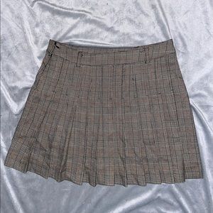 Plaid skirt
